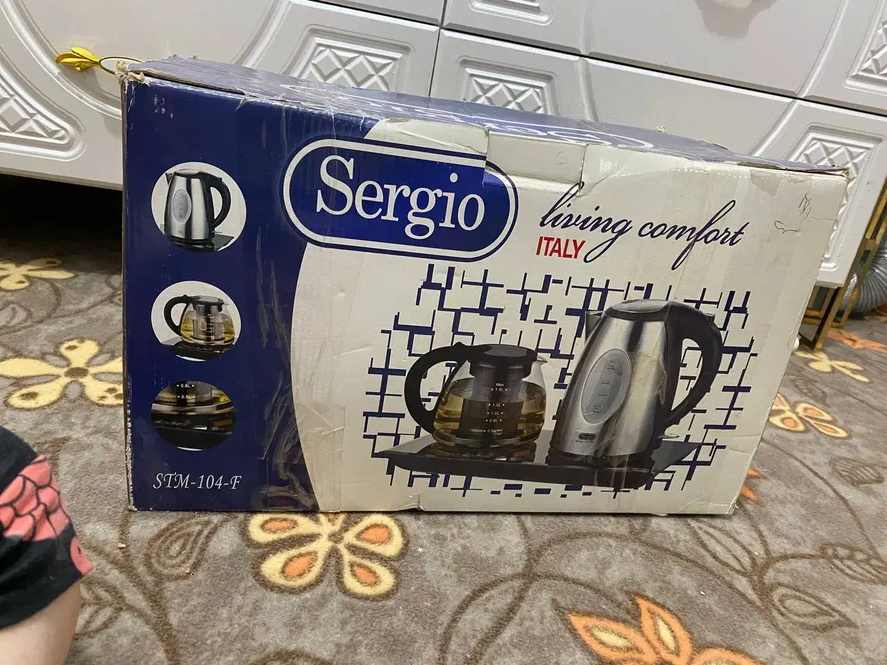 چای ساز مارک سرجیو|سماور، چای‌ساز، قهوه‌ساز|اسلام‌شهر, شهرک مهدیه|دیوار