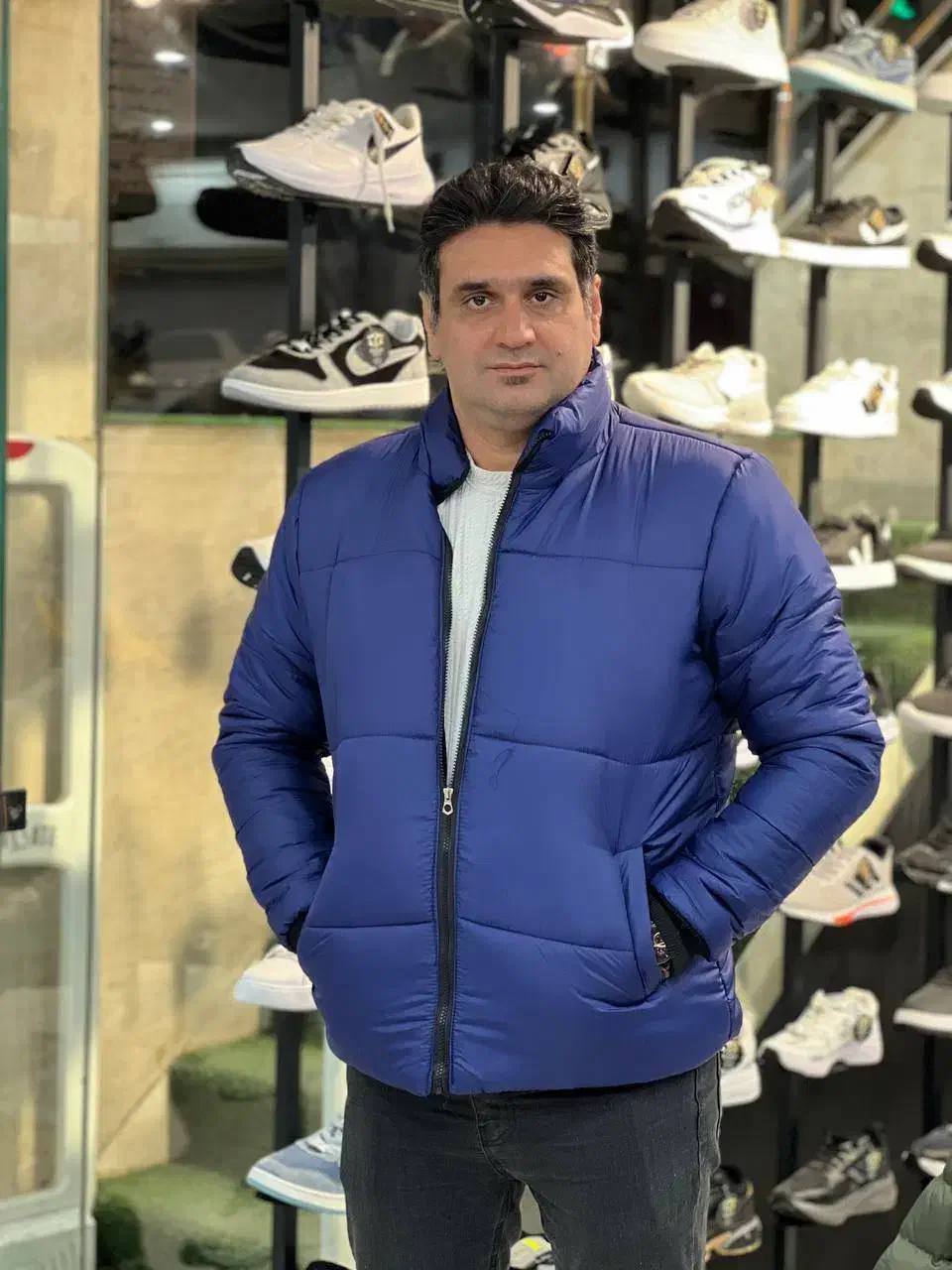 کاپشن مردانه پفی|لباس|کاشان, پا نخل|دیوار