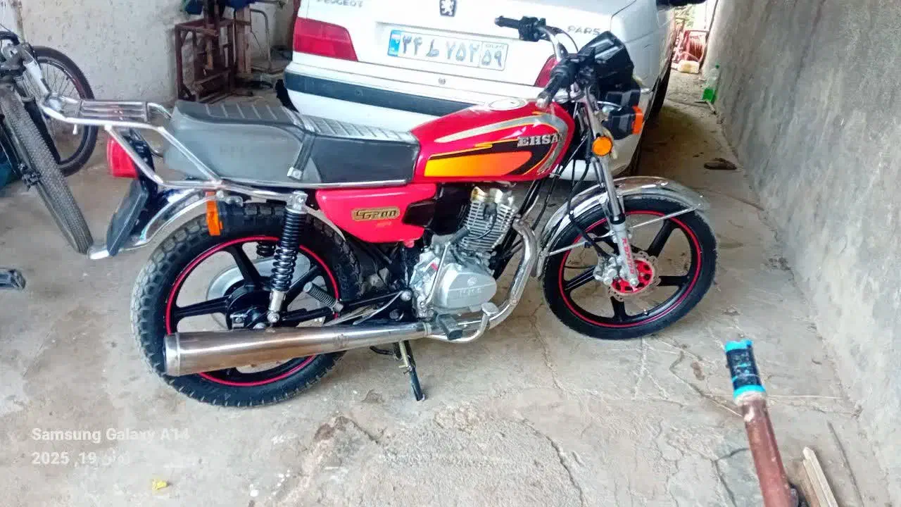 موتور سیکلت احسان ۲۰۰|موتورسیکلت|گرگان, |دیوار