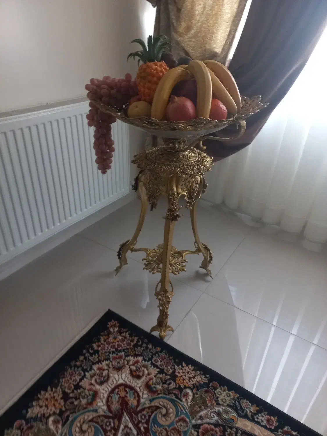 جا میوه ای  برنج کنار سالنی|صنایع دستی و سایر لوازم تزئینی|محمدشهر, همایون ویلا|دیوار