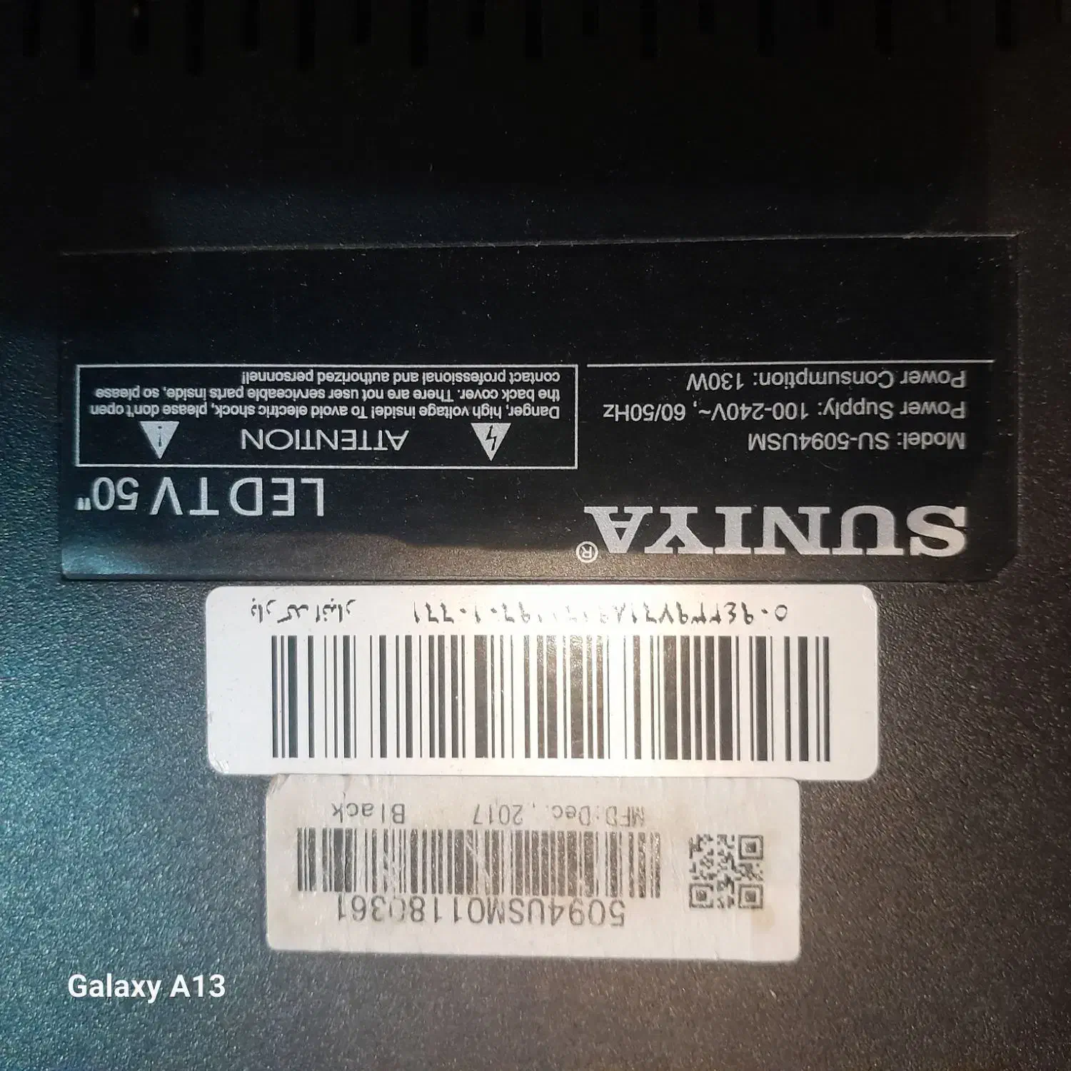 تلوزیون سوخته|تلویزیون و پروژکتور|ایذه, |دیوار