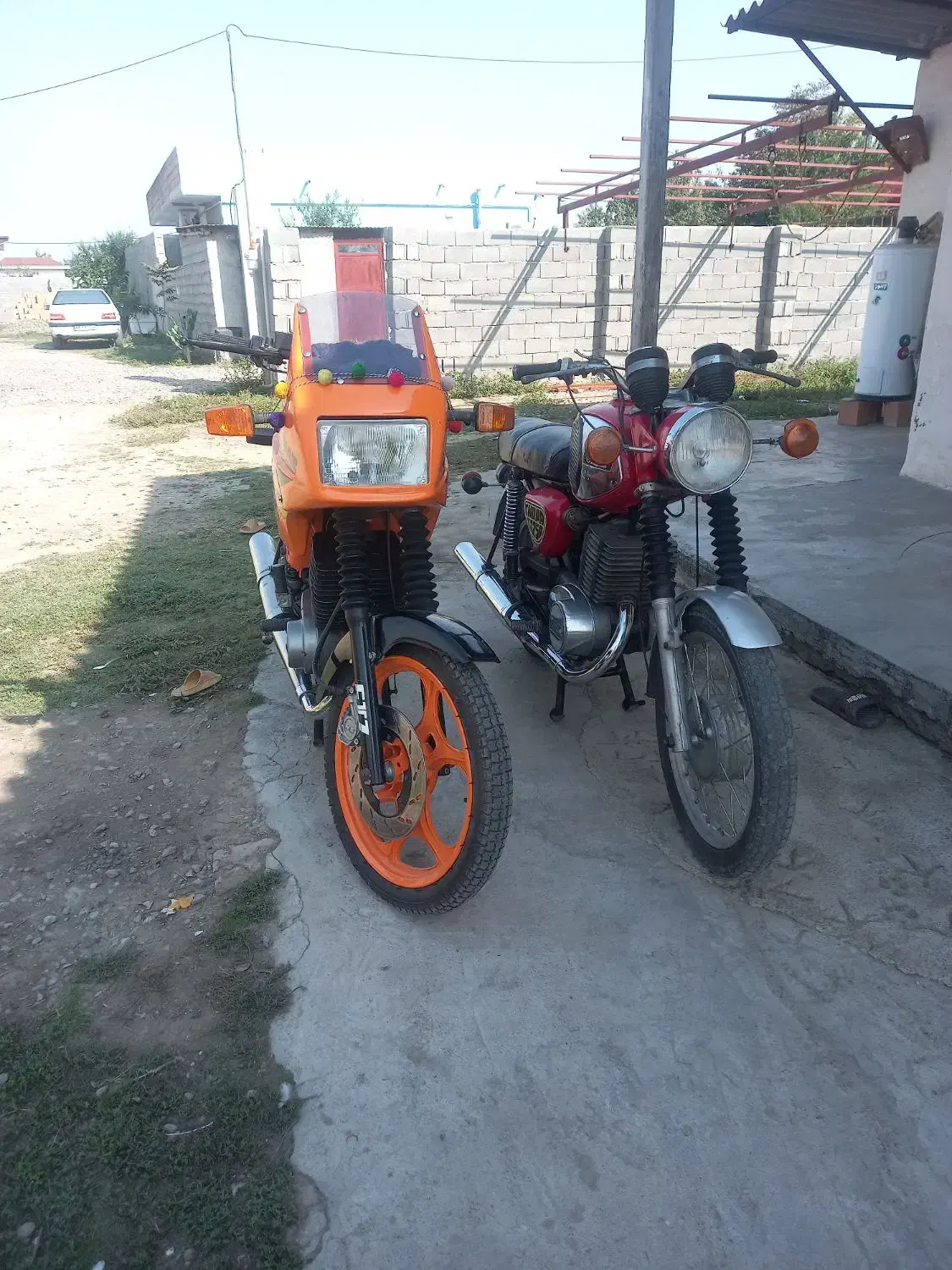 چوپا MZ|موتورسیکلت|آق قلا, |دیوار