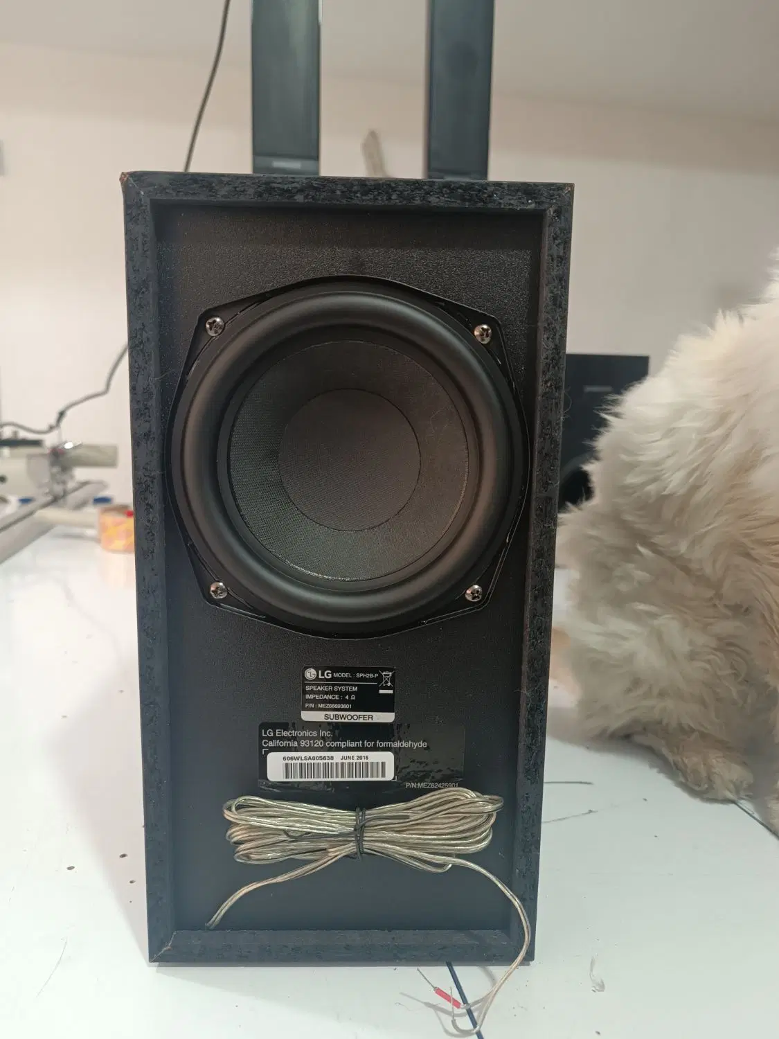 sabwoofer LG ساب وفر الجی اکبند|سیستم صوتی خانگی|تهران, امجدیه (خاقانی)|دیوار