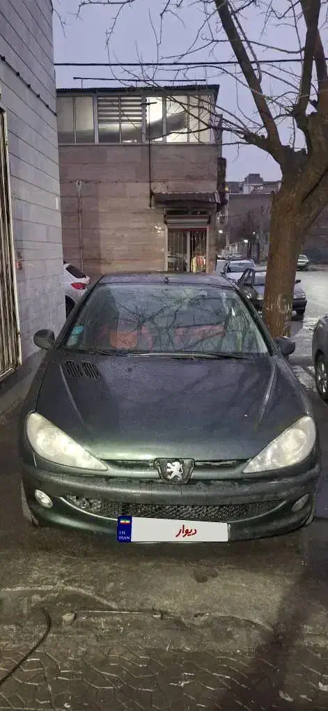 206 مدل 82|خودرو سواری و وانت|باغستان, |دیوار