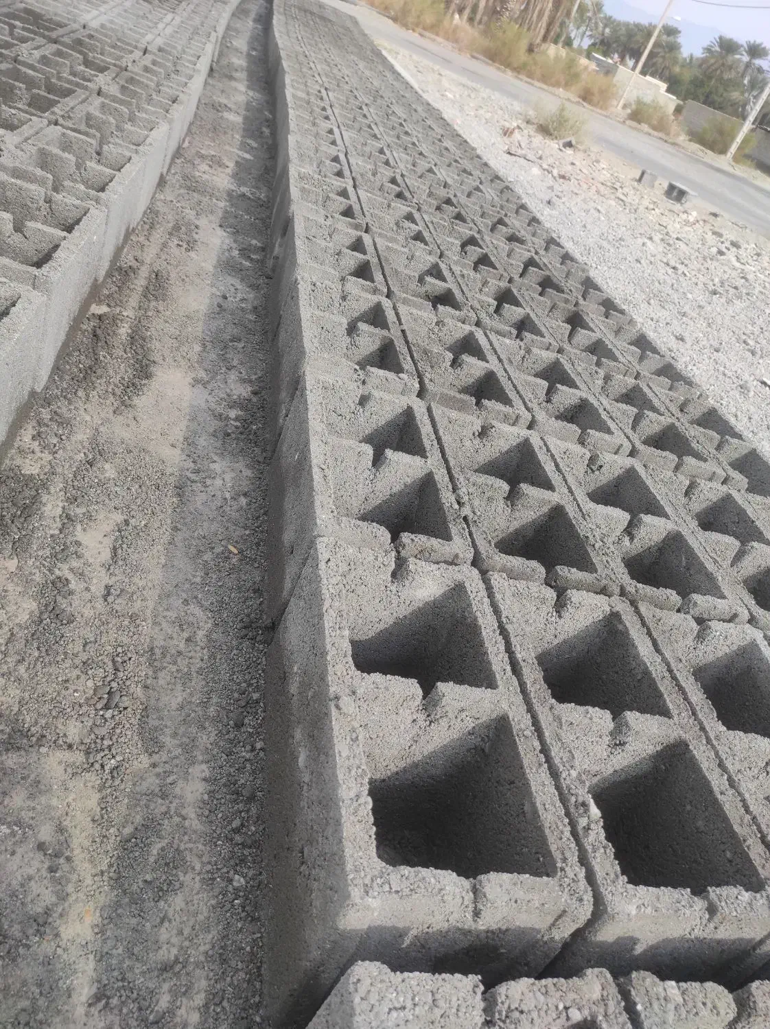 کارگاه بلوک زنی|مصالح و تجهیزات ساختمان|چاه مرید, |دیوار