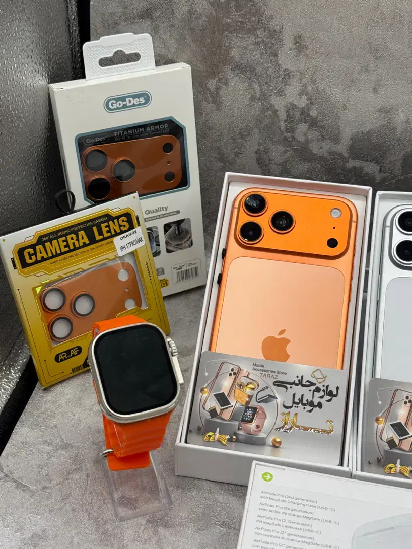 گوشی آیفون iPhone 17 promax فولکپی بالوازم کامل ZA|موبایل|کرج, کرج نو|دیوار
