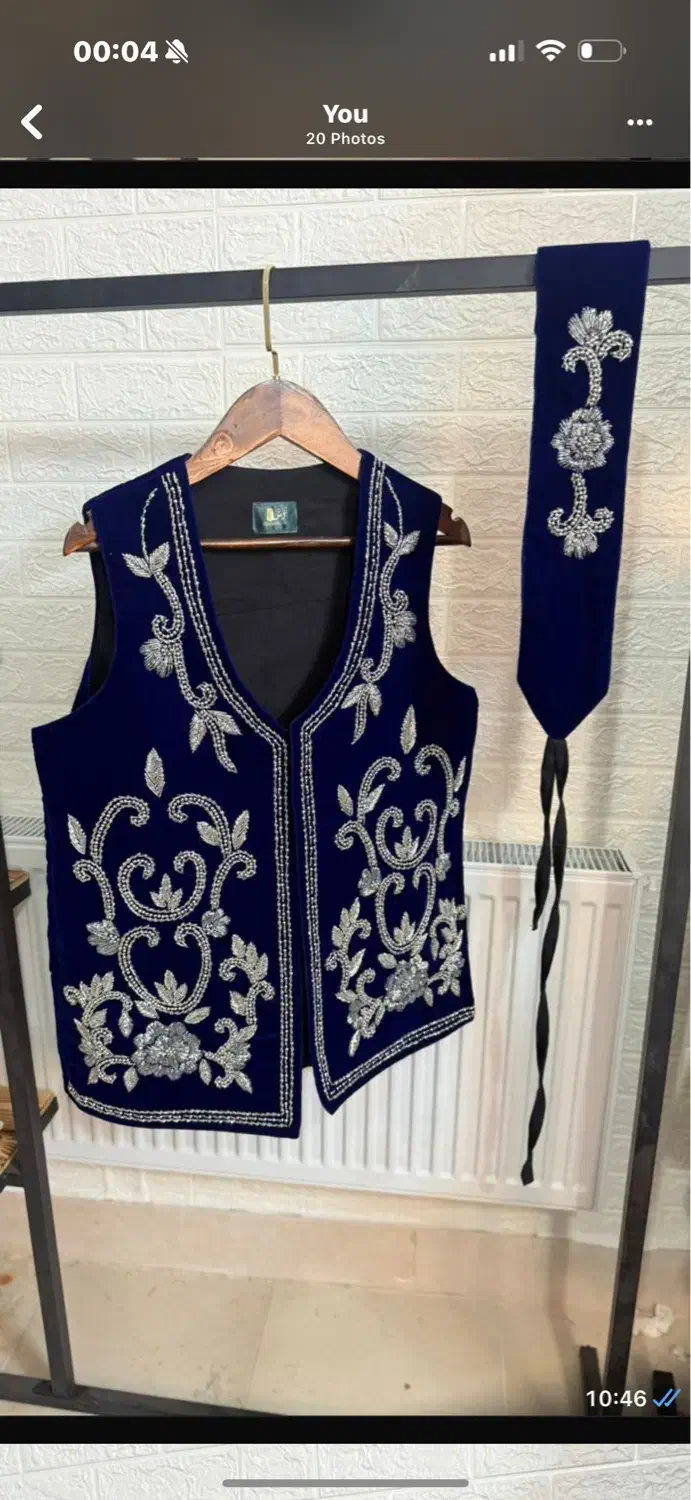 تولید سخمه،وست،جلیقه های تماماکار دست مزونی عمده|لباس|خمین, |دیوار