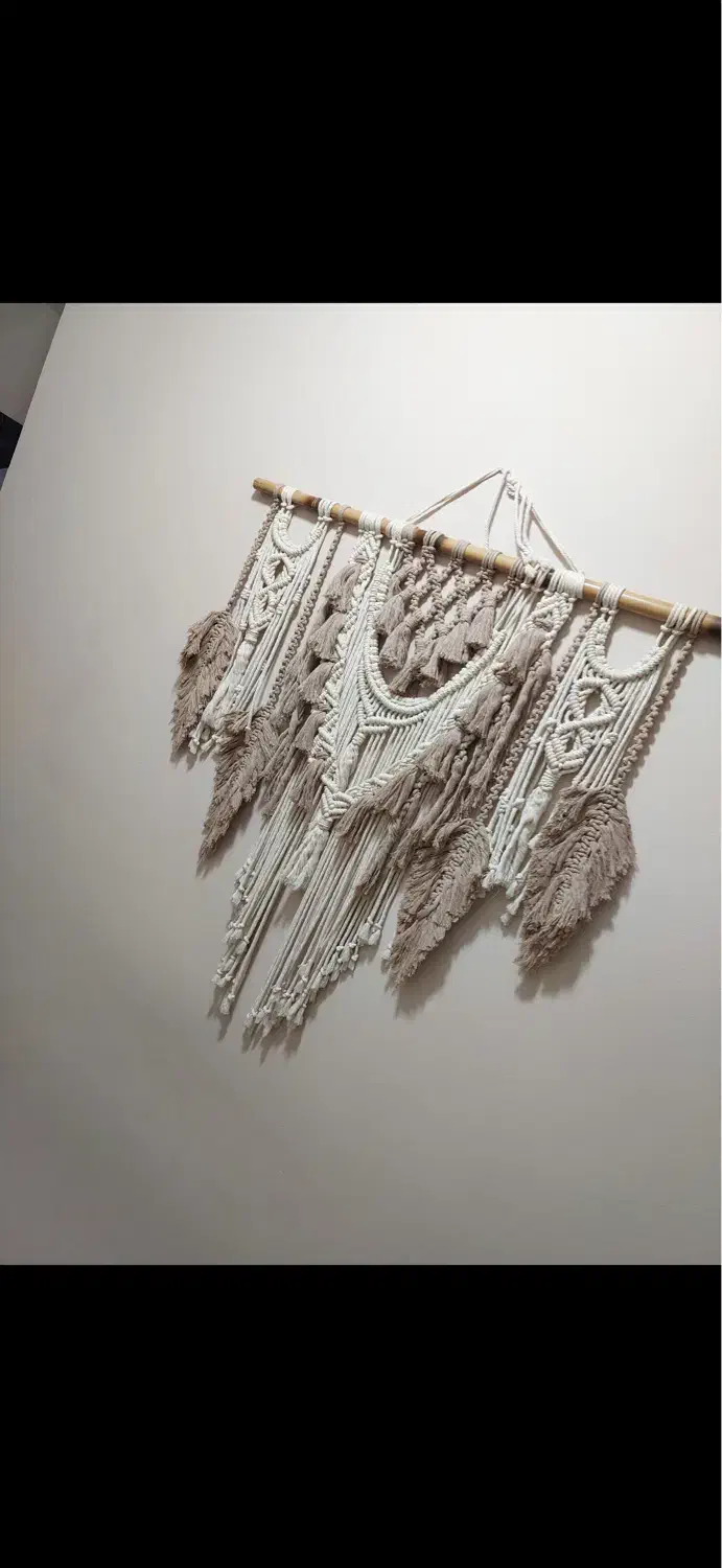 آویز مکرومه|صنایع دستی و سایر لوازم تزئینی|آمل, |دیوار