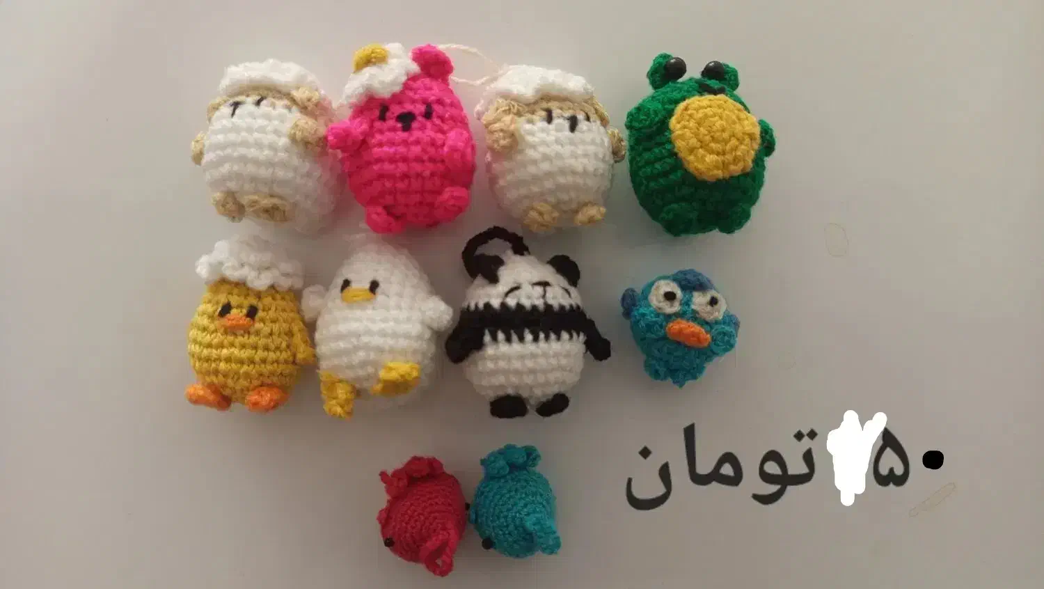 عروسک های بافتنی|صنایع دستی و سایر لوازم تزئینی|مسجد سلیمان, |دیوار