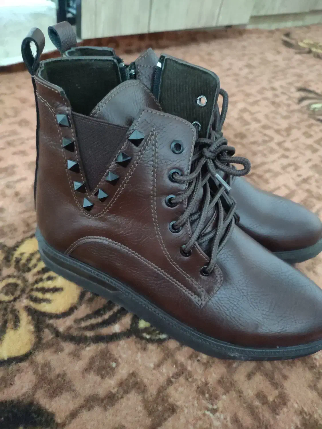 نیم بوت چرم سایز ۳۹|کیف، کفش، کمربند|اسدآباد, |دیوار