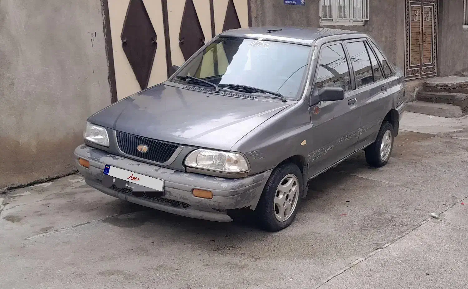 پراید مدل ۸۷دور رنگ|خودرو سواری و وانت|بانه, |دیوار