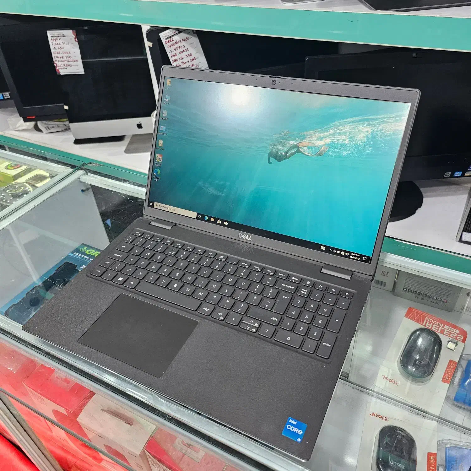 لپتاپ DELL نسل ۱۱ سایز ۱۵.۶ اینچ i5 بسیار تمیز|رایانه همراه|یاسوج, |دیوار