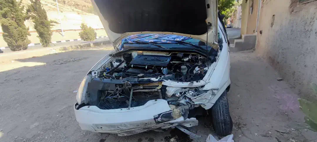 تیبا ۱ تصادفی چپی|خودرو سواری و وانت|شیراز, نصر|دیوار