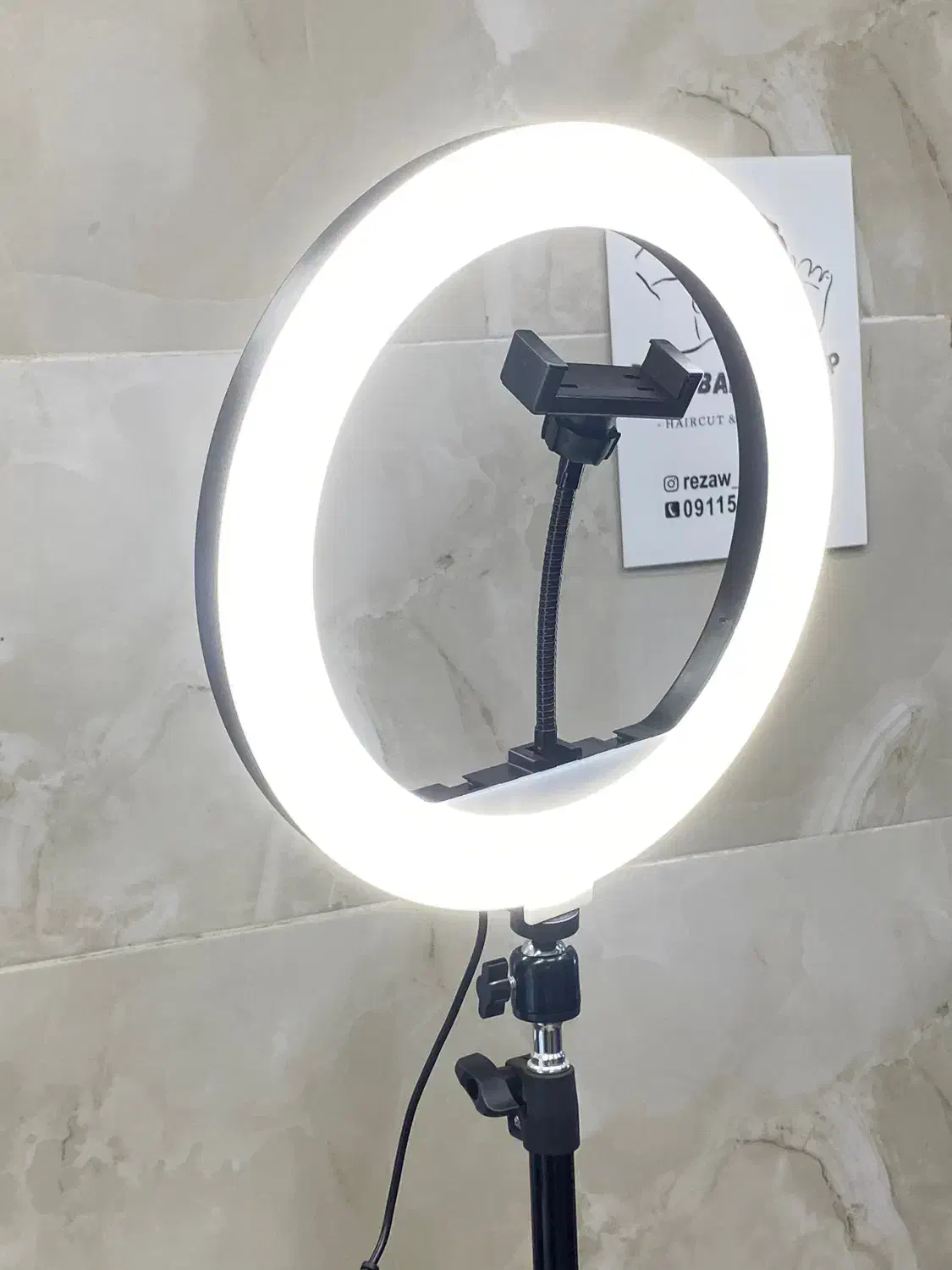 رینگ لایت فروش فوری|لامپ و چراغ|رشت, حومه رشت|دیوار