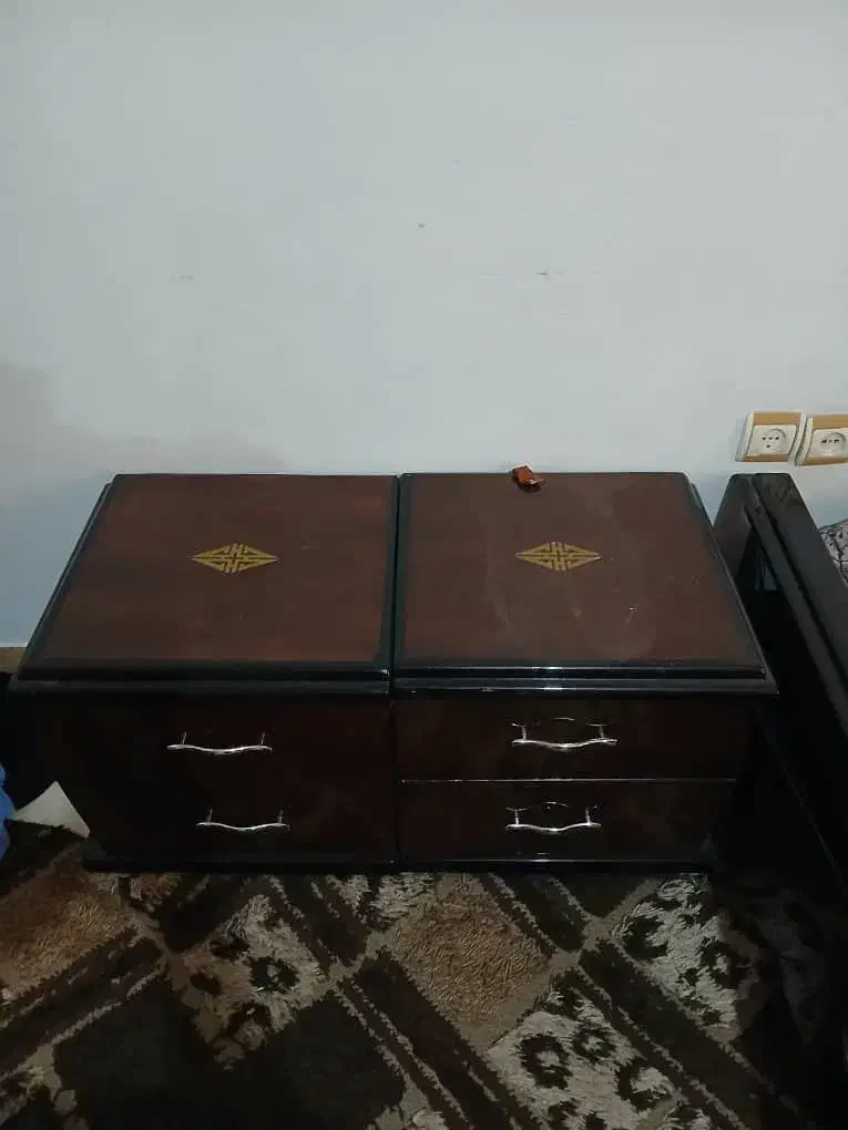 سرویس خواب تمام چوپ|تخت و سرویس خواب|تهران, والفجر (افسریه)|دیوار