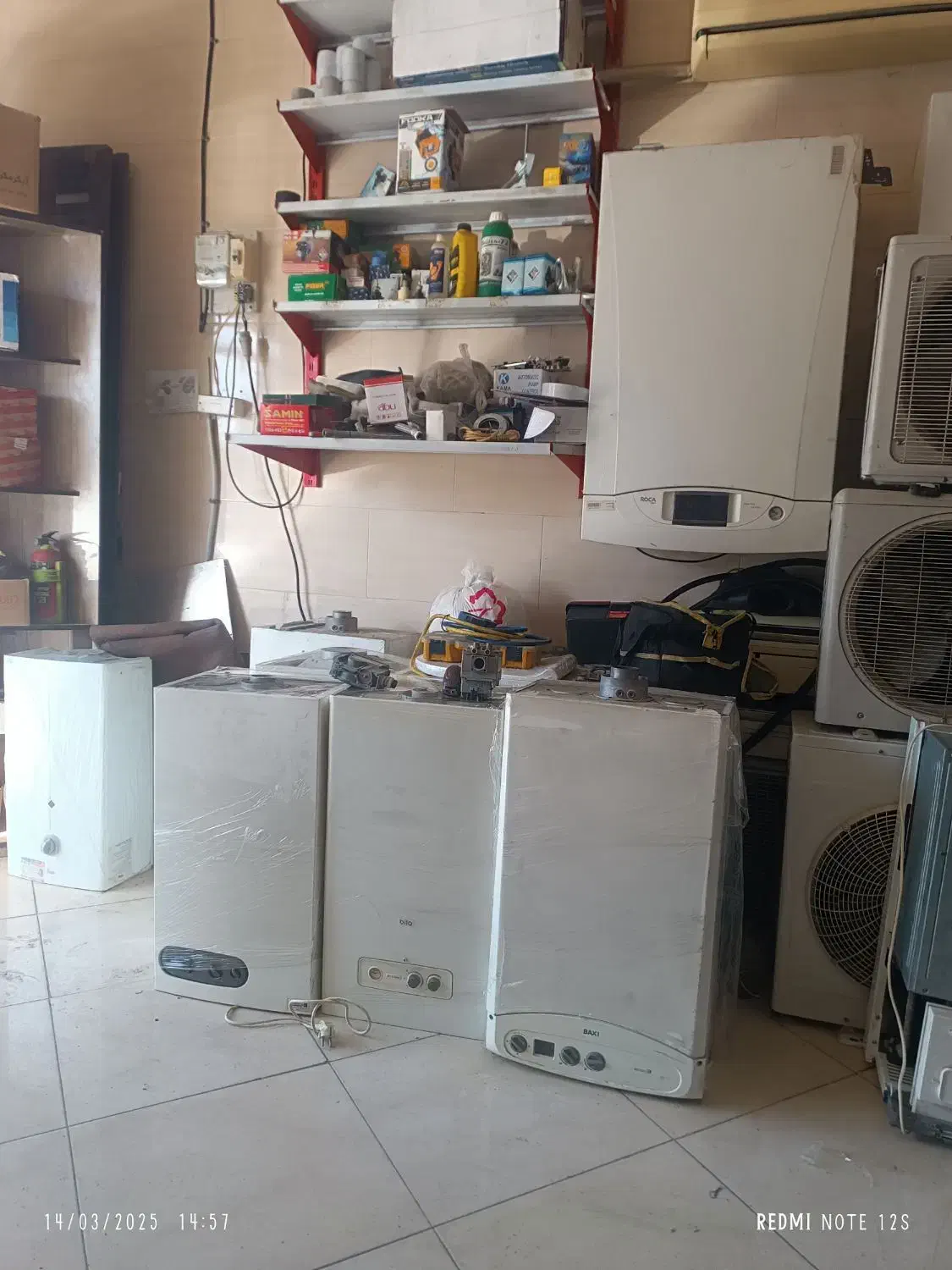 تعمییرات تخصصی پکیج هواساز.پمپ کولرگازی.24ساعته|خدمات پیشه و مهارت|مشهد, الهیه|دیوار