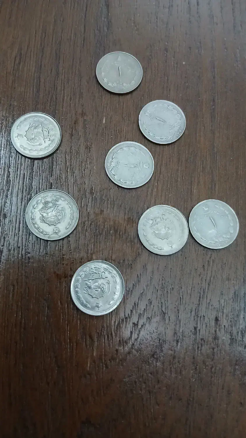 ۳۰ عدد سکه یک ریالی|کلکسیون سکه، تمبر، اسکناس|تهران, شمسآباد|دیوار