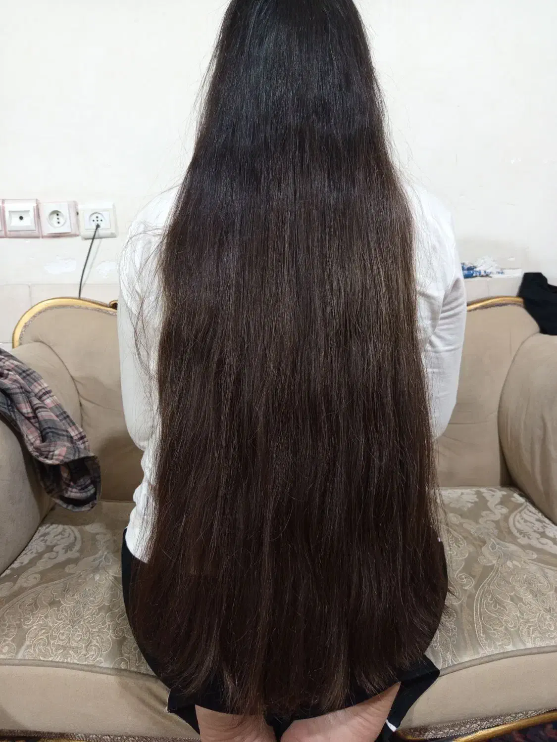 موی بلند خام مشکی|آرایشی، بهداشتی، درمانی|گلپایگان, |دیوار