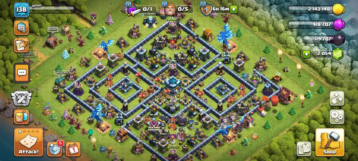 اکانت کلش آف کلنز|کنسول، بازی ویدئویی و آنلاین|رشت, لاکانی|دیوار