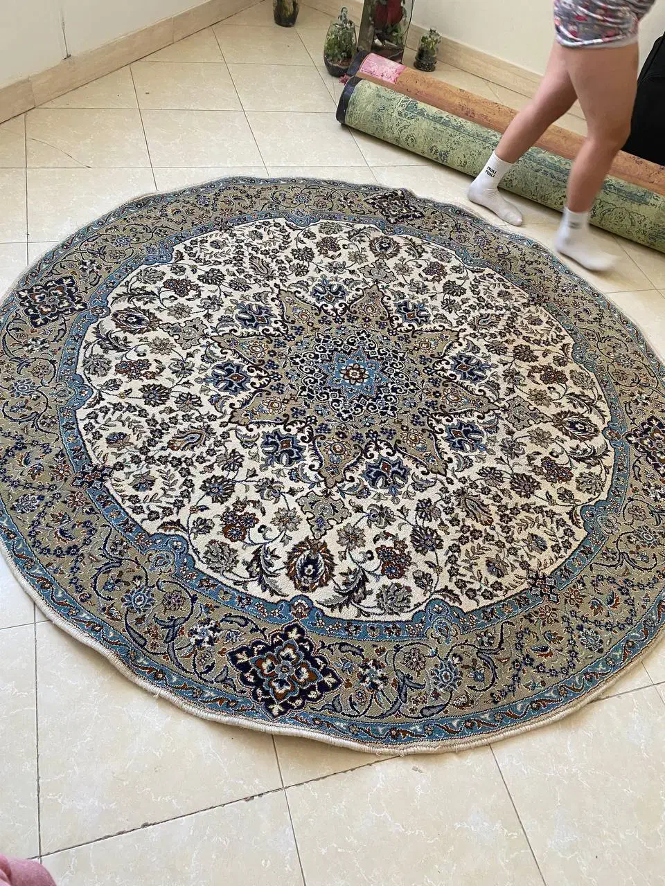 فرش سلولز بامبو در سه رنگ ۳ متری|فرش|ملارد, |دیوار