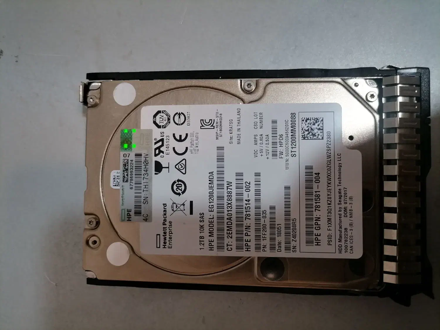 Hddhp 1.2tb 10k 12g|قطعات و لوازم جانبی رایانه|تهران, خواجه نظام الملک|دیوار