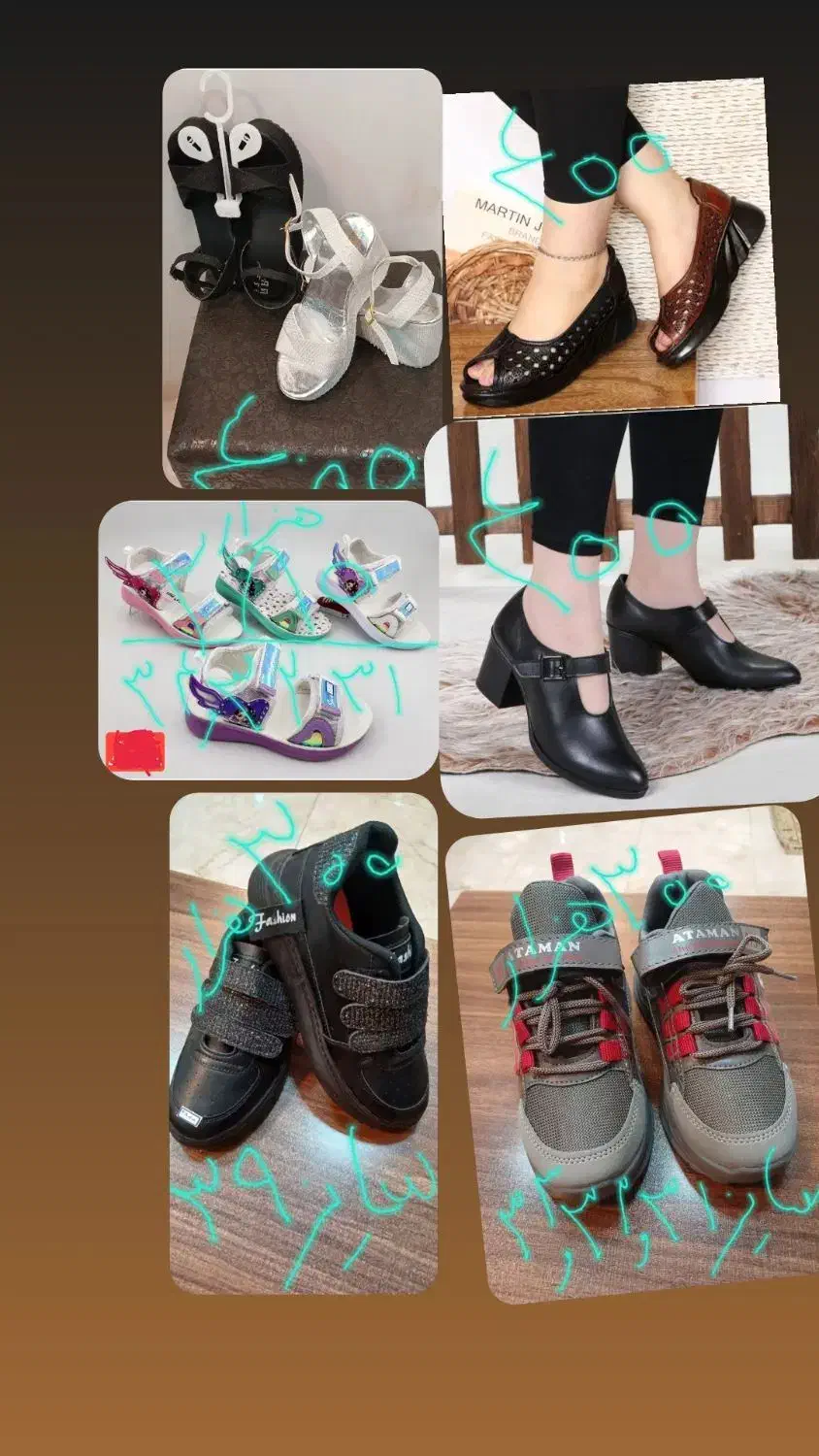 حراج کفشهای مغازه|کیف، کفش، کمربند|پاکدشت, شهرک امام رضا|دیوار