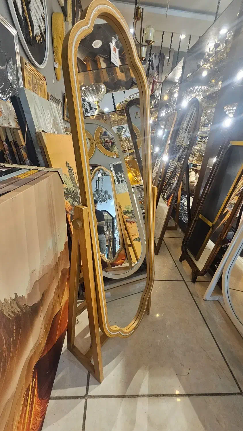 آینه قدی پایه دار تاج محل|آینه|مشهد, توس (بلوار توس)|دیوار