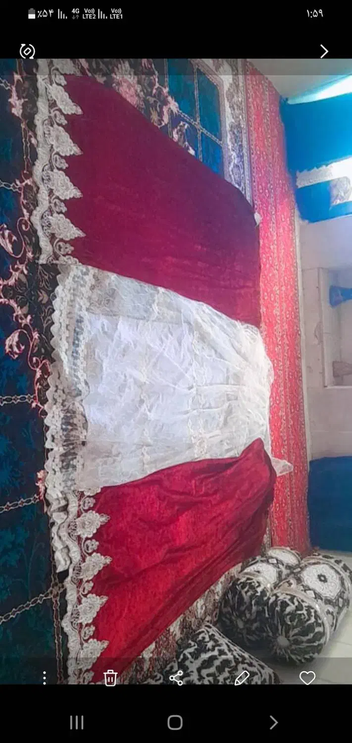 هر کسی خاست من در خدمت هستم|پرده، رانر، رومیزی|نیمروز, |دیوار