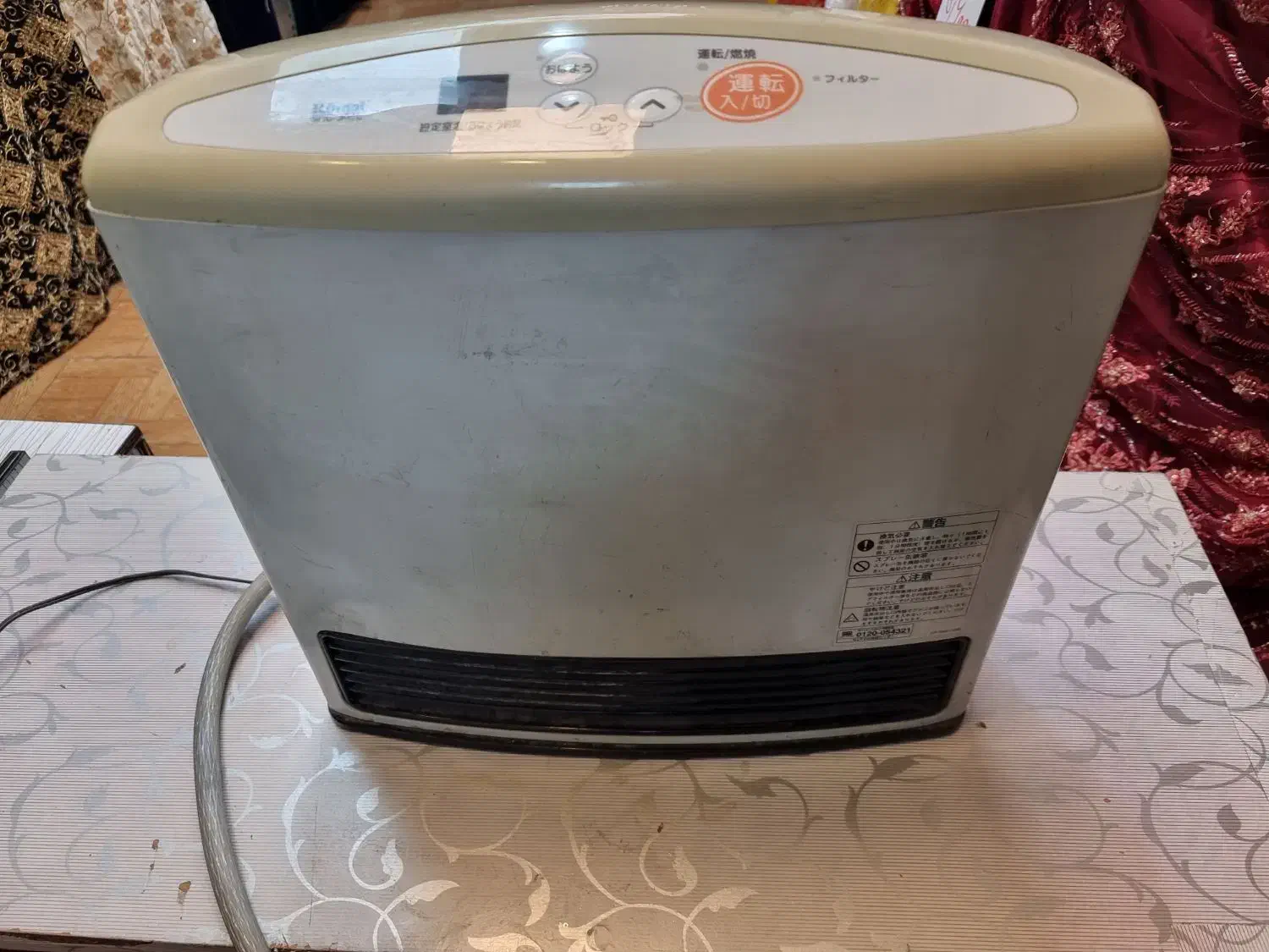 بخاری گازی برقی ژاپنی|بخاری، هیتر، شومینه|یاسوج, |دیوار