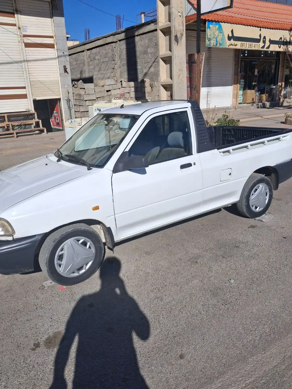 وانت پراید مدل ۴۰۱ بدون رنگ درحد نو بفروش میرسه|خودرو سواری و وانت|خانمیرزا, |دیوار