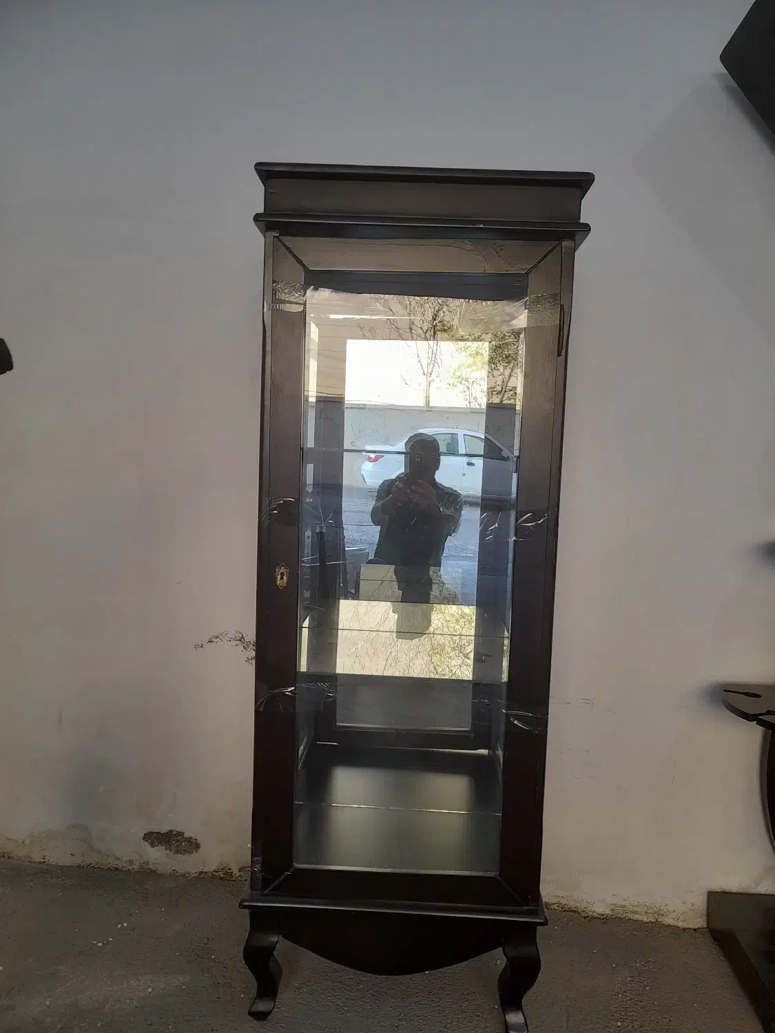 بوفه آینه دار در حد نو|بوفه، ویترین، کنسول|بیجار, |دیوار