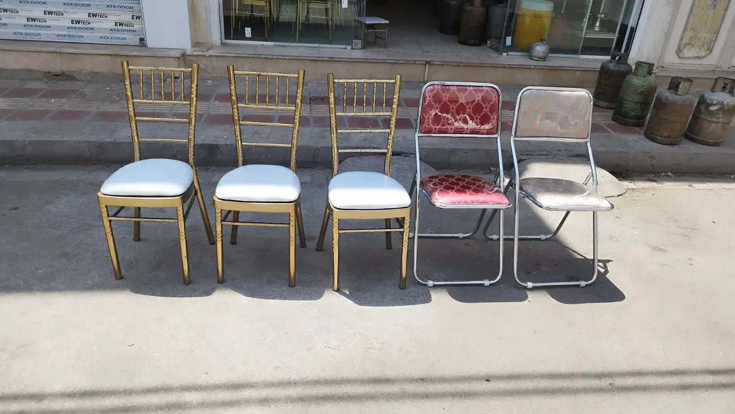 اجاره صندلی و میز جهت مجالس|خدمات پذیرایی، مراسم|قزوین, |دیوار