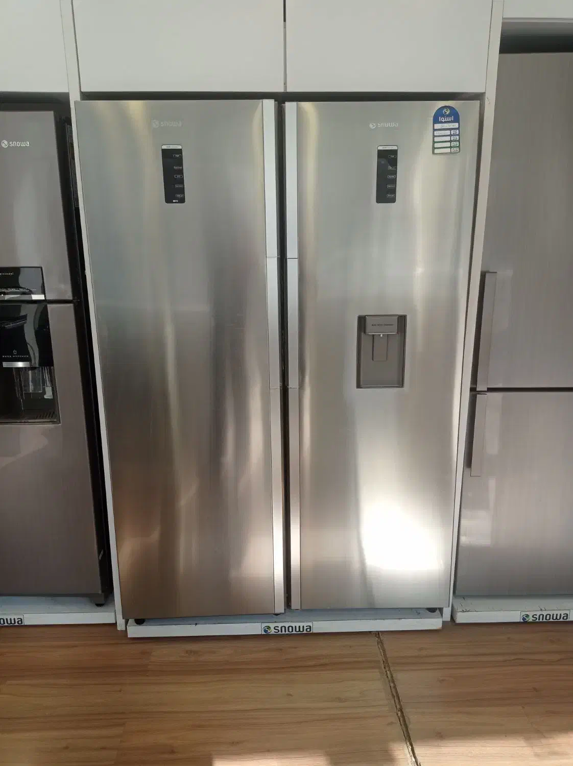 یخچال و فریزر دوقلو اسنوا برنداول کشور کاملا نو|یخچال و فریزر|رشت, جهاد|دیوار