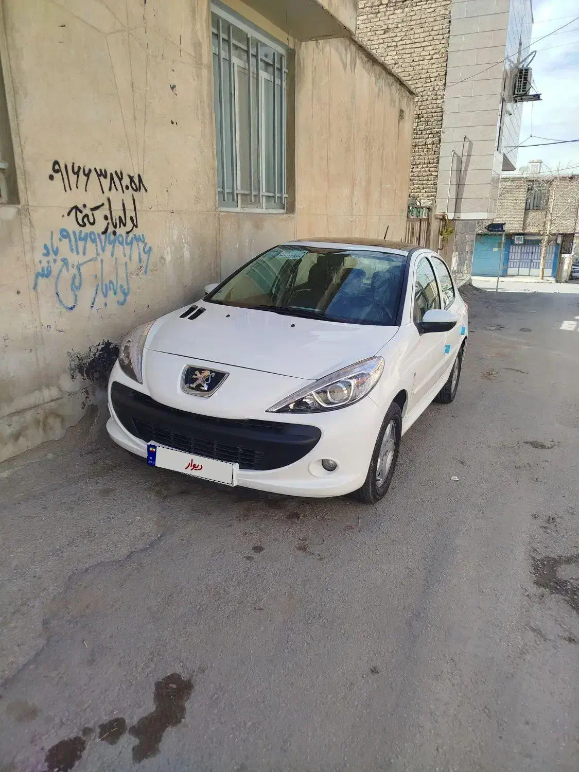 پژو ۲۰۷ پانا در حد خشک|خودرو سواری و وانت|خرم‌آباد, |دیوار