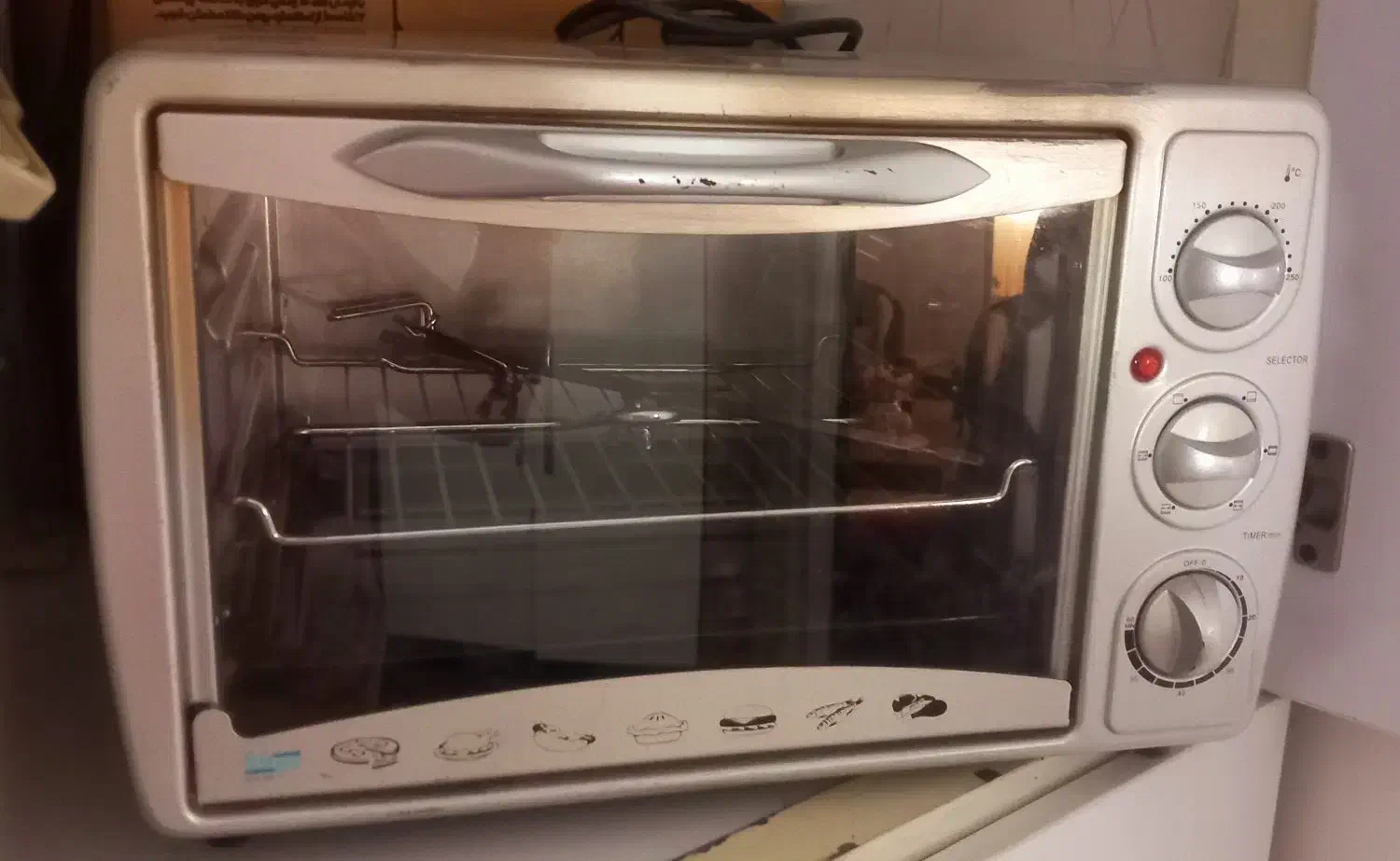 توستر پارس خزر وسرخ کن|اجاق گاز و لوازم برقی پختوپز|کوهدشت, |دیوار