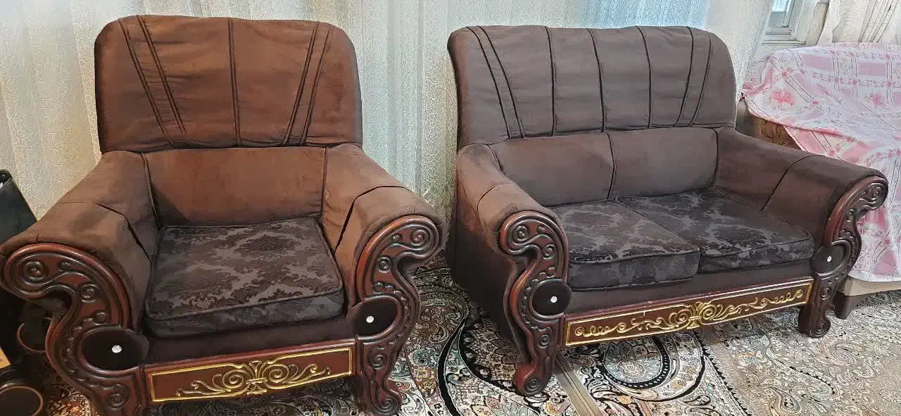 مبل۷نفره|مبلمان خانگی و میز عسلی|زرندیه, |دیوار