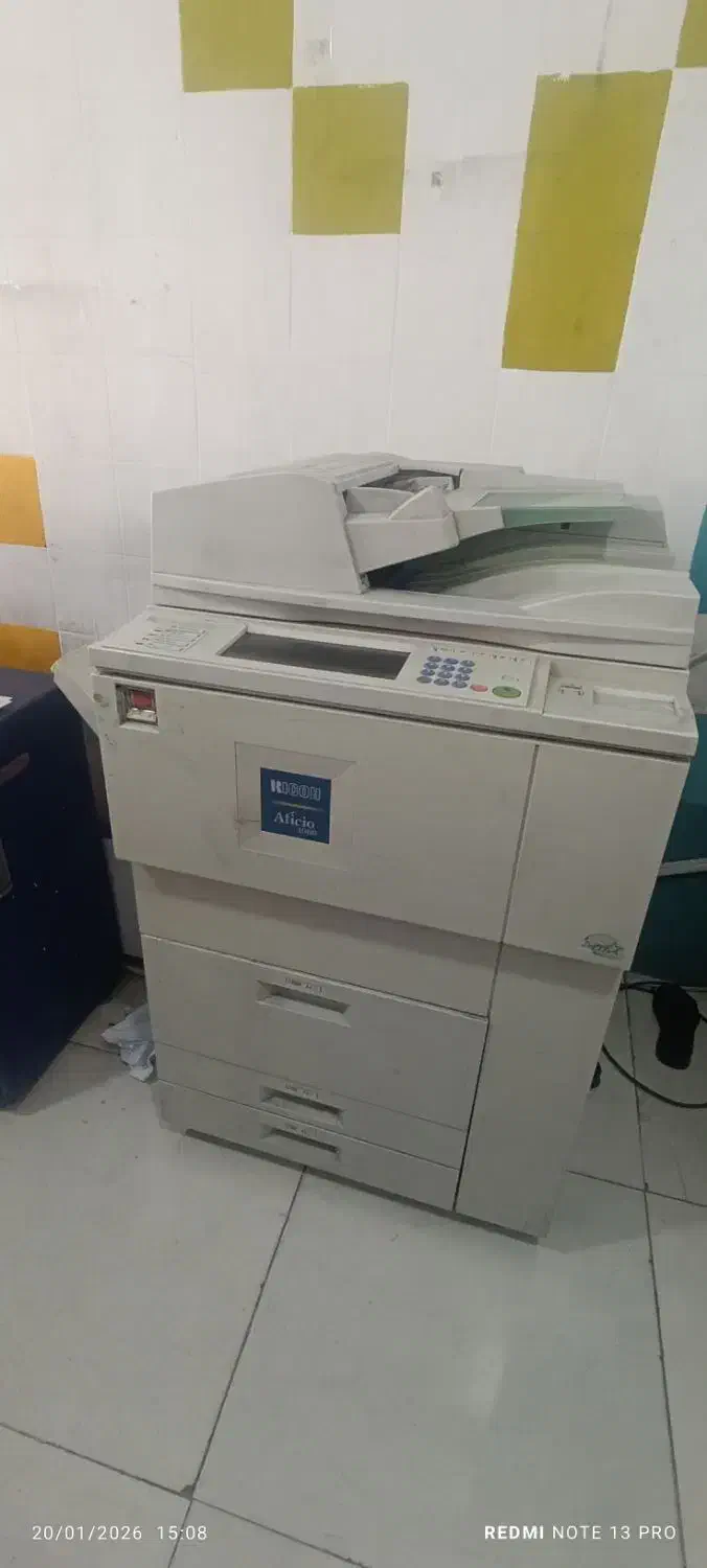 کپی ریکو ۱۰۷۵|پرینتر، اسکنر، کپی، فکس|فسا, |دیوار