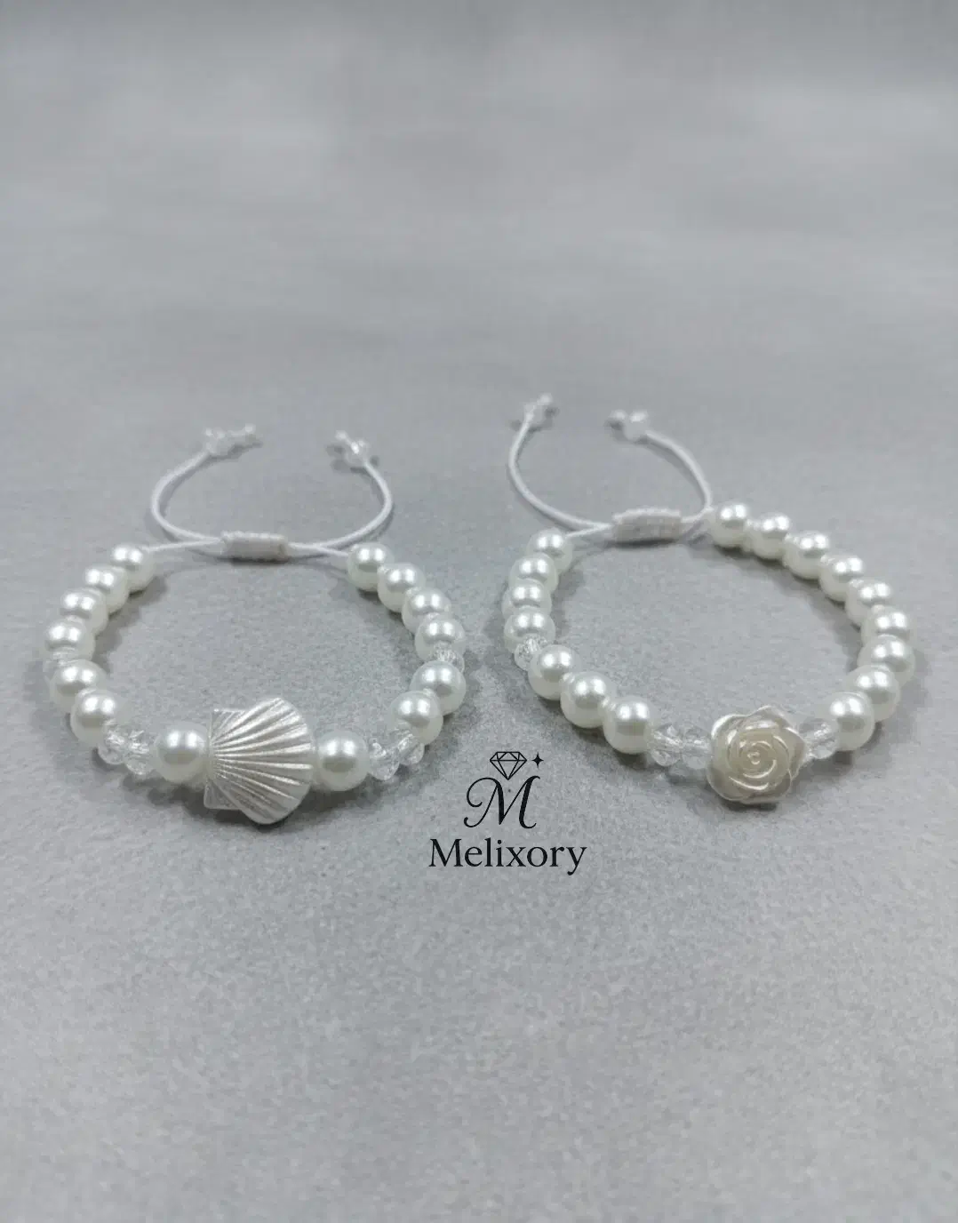 دستبند مرواریدی صدف و رز|بدلیجات|تهران, جیحون|دیوار