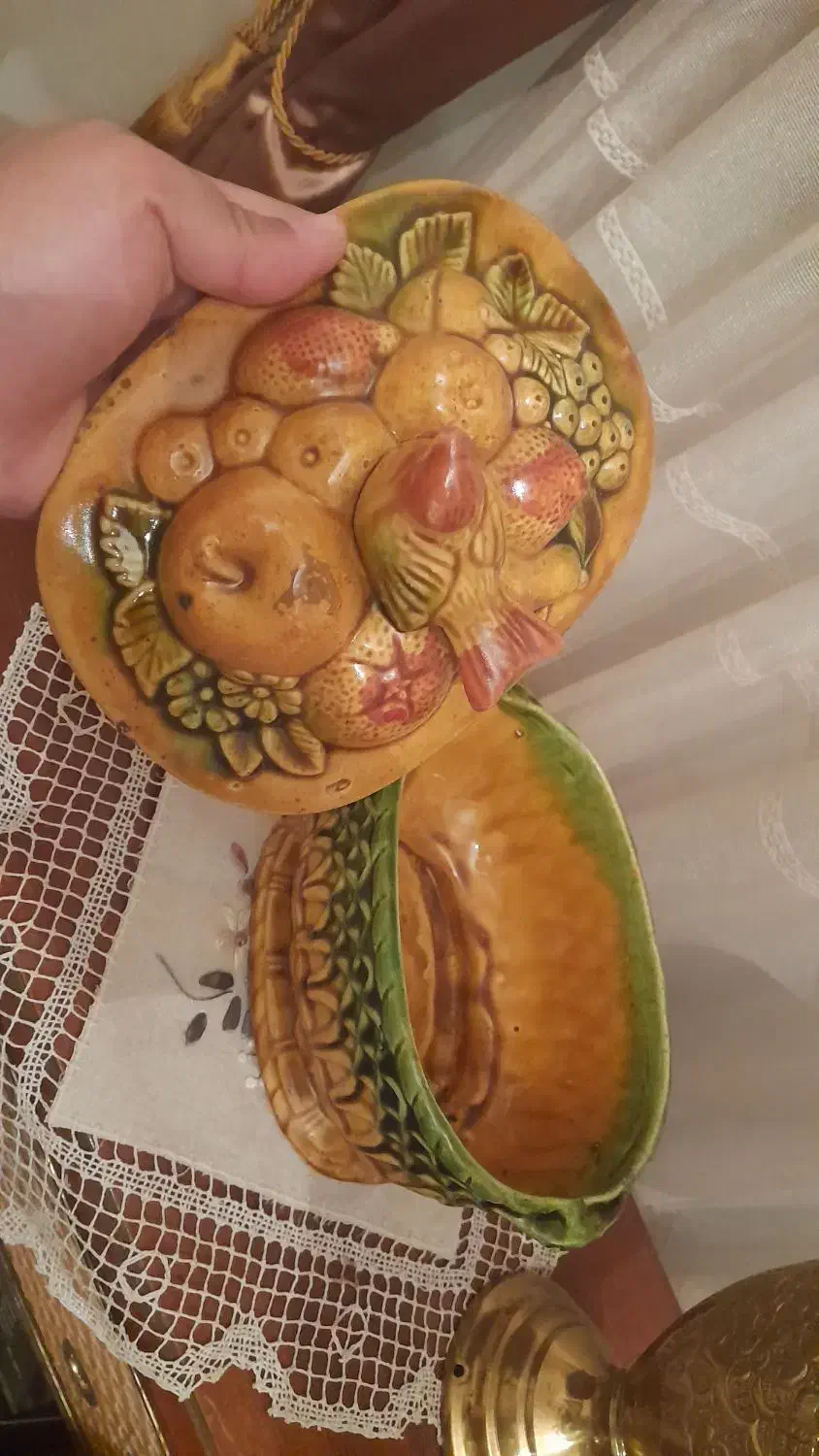 شکلات خوری قدیمی|کلکسیون اشیاء عتیقه|تبریز, |دیوار