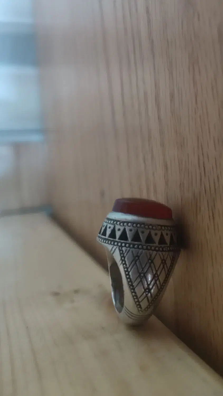 انگشتر عقیق سرخ خراسانی قدیمی عیار بالا|جواهرات|مه ولات, |دیوار