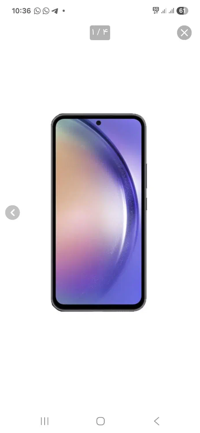 موبایل a54 سامسونگ ۱۲۸ گیگ 5G دو سیم کارت|موبایل|مشهد, هنرستان|دیوار