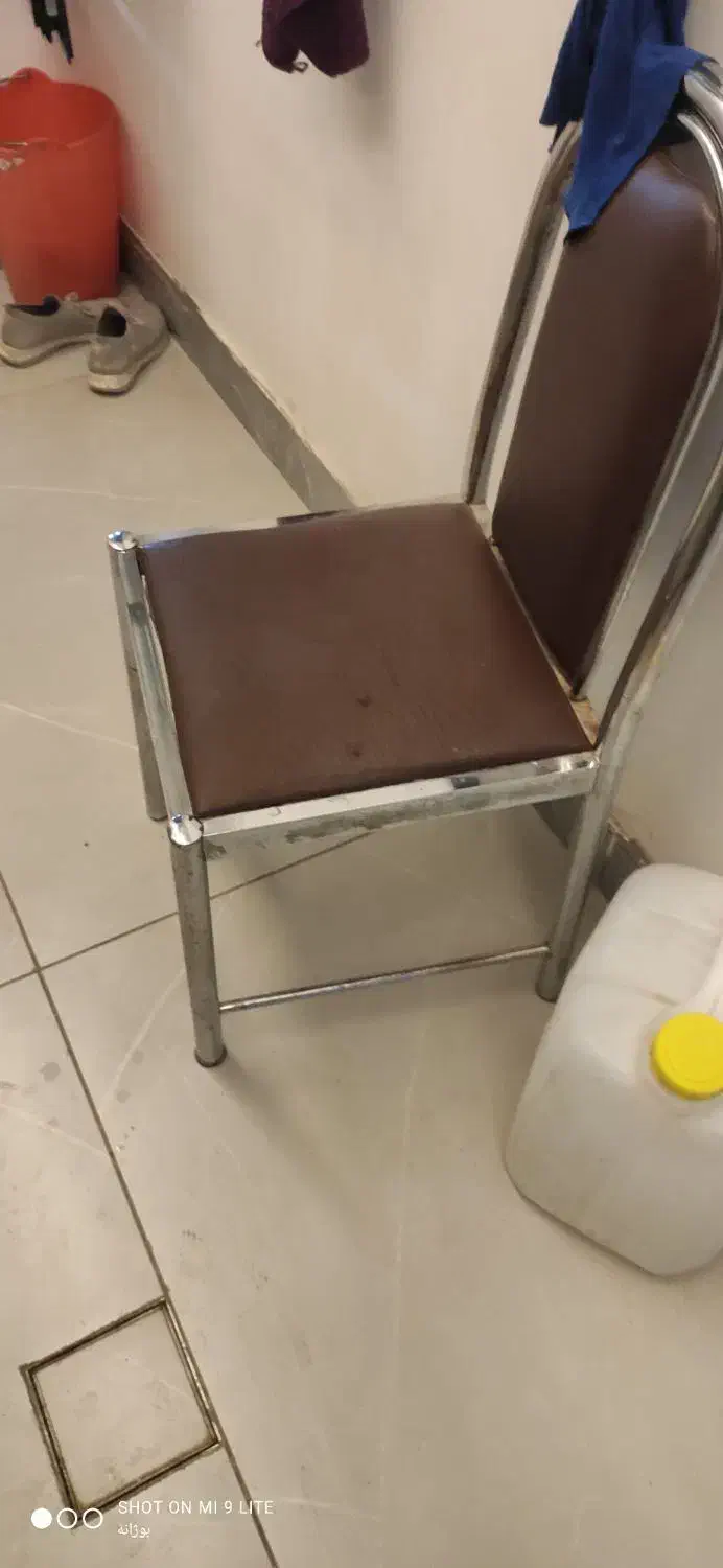 صندلی استیل دیواندره|میز و صندلی غذاخوری|سنندج, |دیوار