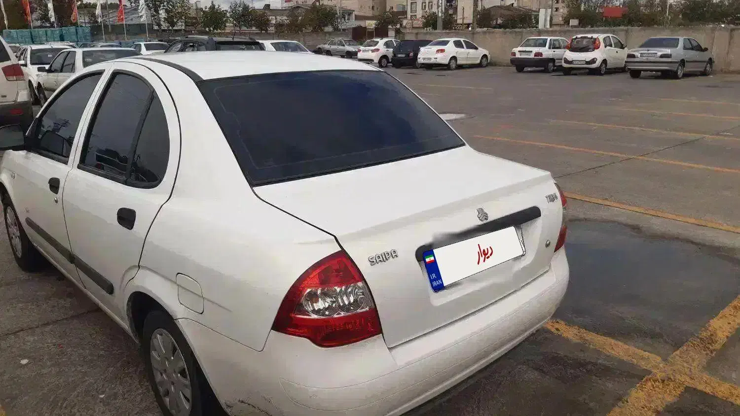 تیبا ۱ مدل ۹۴صندوق دار ،بی رنگ سالم|خودرو سواری و وانت|رشت, شهرک صبا|دیوار