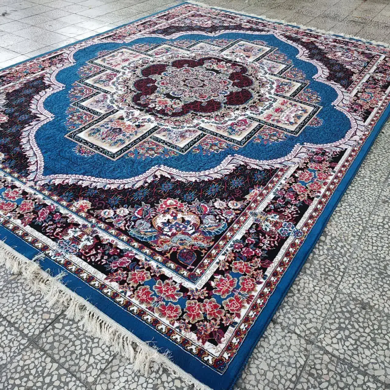 فرش چهارخونه ای گلرنگ|فرش|تهران, آرارات|دیوار