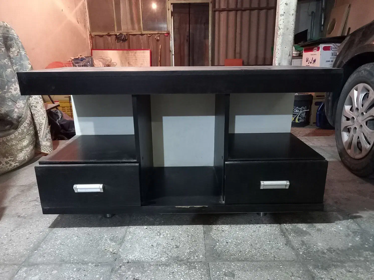 کتابخانه و میز ال سی دی|کتابخانه، شلف، قفسه‌های دیواری|تهران, مشیریه|دیوار