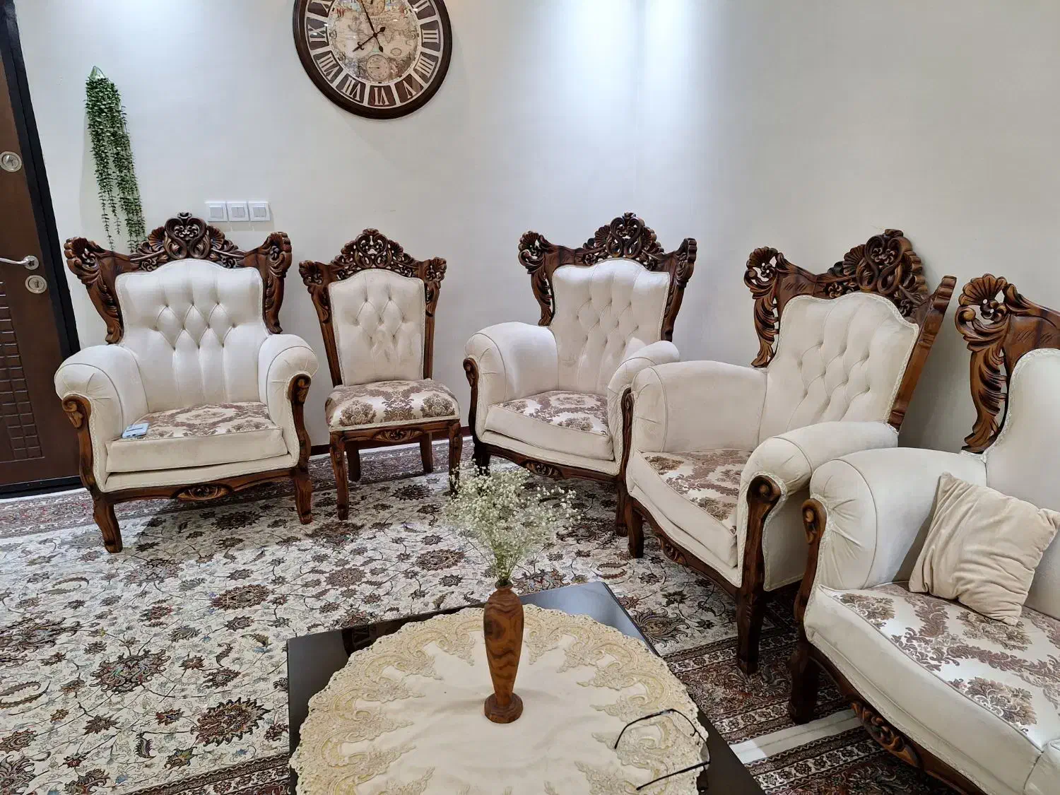 مبلمان با میز عسلی|مبلمان خانگی و میز عسلی|ری, دیلمان|دیوار