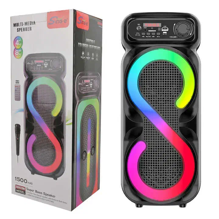 اسپیکر میکروفون دارکنترل دار فلشخور بلوتوثی رقصنور|سیستم صوتی خانگی|اردبیل, |دیوار