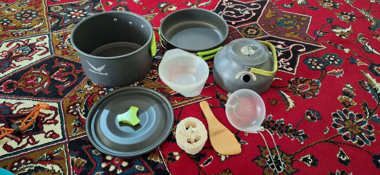 ست ظروف اسنوهاک snow hawk در حد نو|کوهنوردی و کمپینگ|تهران, جوادیه تهرانپارس|دیوار