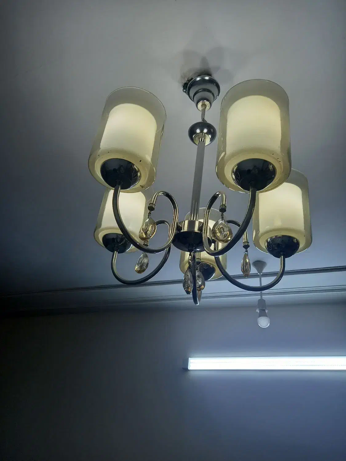 دو عدد لوستر کاملا نو|لوستر و چراغ آویز|اهواز, پادادشهر|دیوار