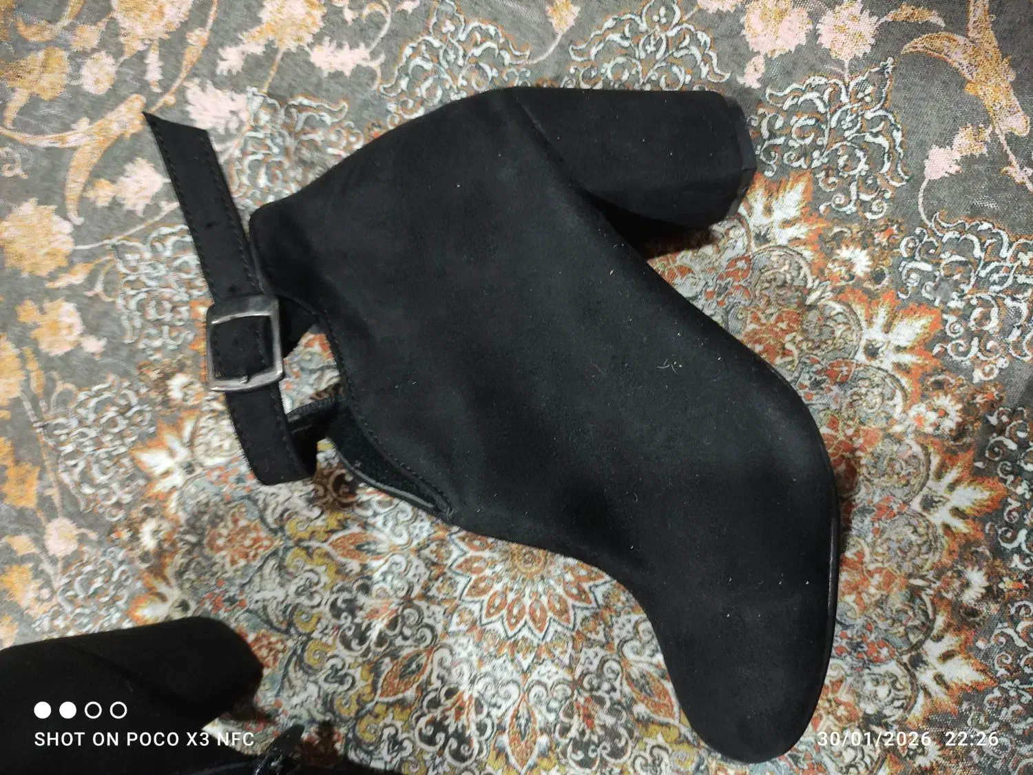 بوت مشکی سایز ۳۸|کیف، کفش، کمربند|چمران, |دیوار